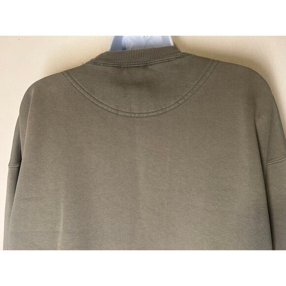 Vintage 90’s Big Dogs Spellout Sweatshirt Adult Green Crewneck Mens Size Small - Picture 7 of 11